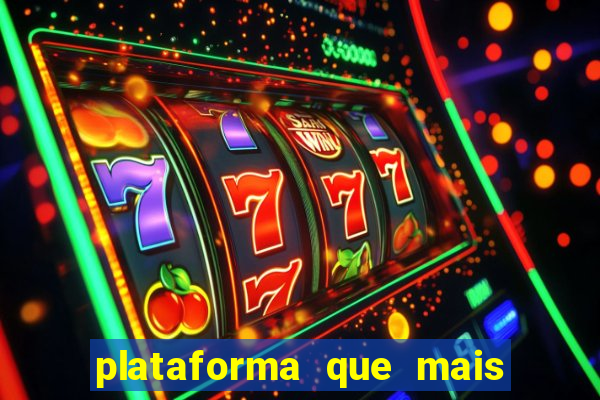 plataforma que mais paga no fortune tiger